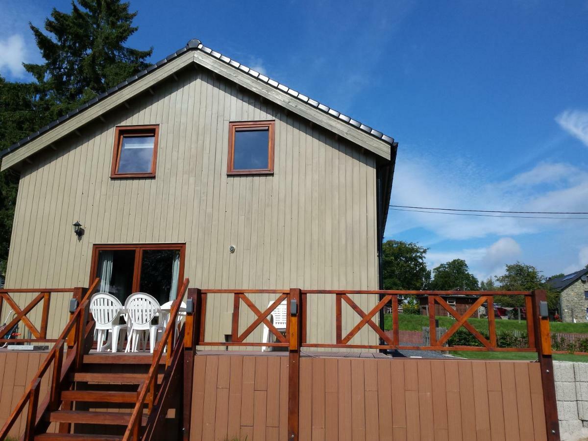 Gezellige chalet in Hoge Venen Uberweywertz Exterior foto
